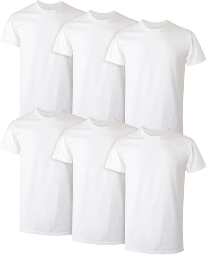 Hanes Men's Undershirt Packs, Stay-Tucked Soft Cotton Undershirts